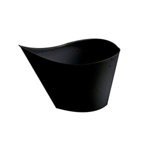 lot 5693 image: Blue Sky Plastic Teardrop Cup  Black  Pack of 12