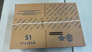 lot 2038 image: ShippingMoving Boxes. Size 11x10x4. Qty 25.
