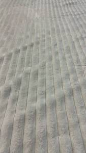 lot 2068 image: Members Mark Faux Fur Comforter. Size FullQueen. Color White.