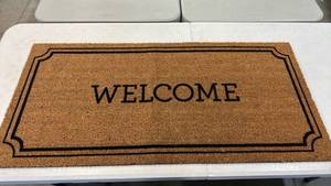 lot 2079 image: Outdoor Welcome Mat. 22x47�.