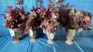 lot 2087 image: Two Pairs of 22 Threshold Faux Arrangements.