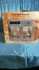 lot 3012 image: Chefman Toast-Air French Door Air Fryer and Oven