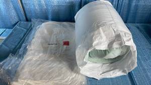 lot 3035 image: Serta 3 Cool Nights Gel Memory Foam Mattress Topper, size QUEEN