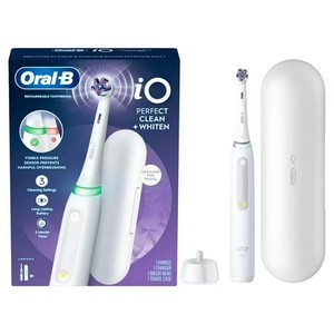 lot 8452 image: Oral-B iO Perfect Clean & Whiten Rechargeable Electric Toothbrush
