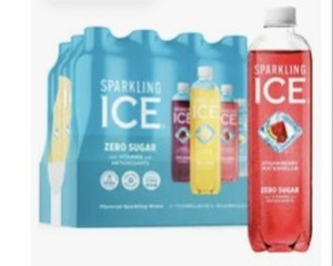 lot 8535 image: SPARKLING ICE ZERO SUGAR VARIETY PACK 12 PACK