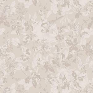 lot 8614 image: 3 ROLLS Heroad Beige Brown Wallpaper Floral Wallpaper Peel and Stick Boho Contact Paper Vintage Wall Paper Removable Self-Adhesive for Bedroom Cabinets Decoration Thicken Vinyl 17.3 x 78.7