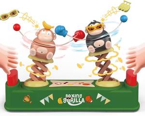 lot 8640 image: BDuck Board Games, Toddler Game Boxing Gorilla Punching Kids Toys, Educational Toys Preschool Games for Kids 4-6, Family Game 2 Players Children Aged 4 and Up
