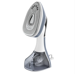 lot 8444 image: Conair Turbo Extremesteam 2 in 1 Steamer and Iron with Gentle Temp Accessories