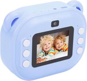 lot 8687 image: Yoidesu Kids Instant Print Camera, 48MP Printable Digital Camera with 2.0 Inch HD Color Screen, 16X Zoom, Thermal Printing, 2 Rolls, for Boys Girls (Sky Blue)