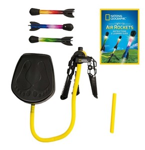 lot 8726 image: National Geographic  5-Piece Light-Up Air Rockets Set