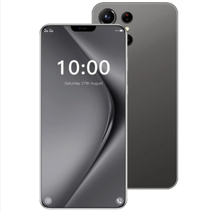 Smartphone I15 Powerrd by Android 16GB Gray Smartphone with Secondary Screen