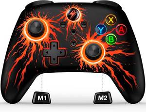 lot 8719 image: EXTREMECOOL Wireless Switch Controllers for Nintendo Switch 21LiteOLED, Switch Pro Controller support iOSAndroidPC, Switch Remote Gamepad with MacroTurboMotion ControlVibrationWake Up