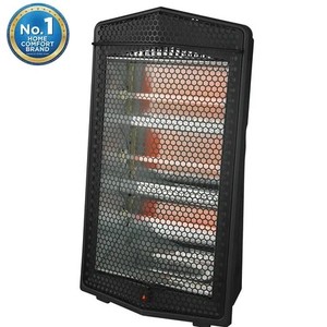 lot 8859 image: Midea 1500W Quartz Electric Space Heater, MSH20Q3ABBV, Black