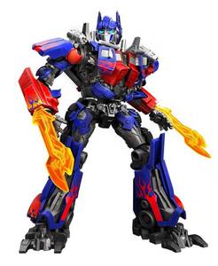 lot 8906 image: Transformers Optimus Prime Movie Action Figure - Multi - No Size