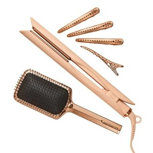 lot 5617 image: Kristin Ess Hair Signature Styling Set 3-in-1 Ceramic Flat Iron - missing brush