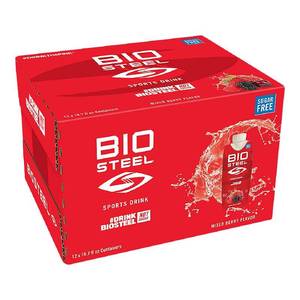 lot 5648 image: BioSteel Sports Drink 12 Pack - Mixed Berry