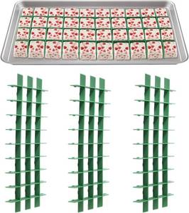 lot 5680 image: 3 Sets Freeze Dryer Tray Dividers, Medium Size Compatible with Harvest Right Freeze Dryer Candy & Food Tray Organizer Separator Accessories