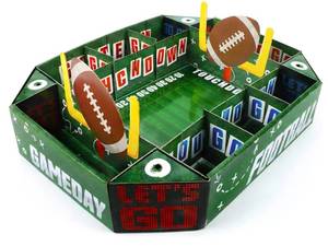 lot 5690 image: FOOTBALL PARTY SUPPLY SNACK TRAY