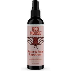 lot 5695 image: Red Moose Stain Protector Waterproofing Spray for Shoes and Boots 4 Oz