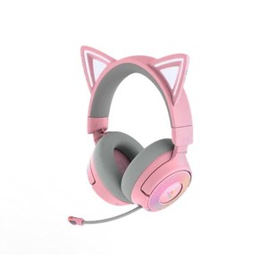 Razer Kraken Kitty V3 Pro Wireless RGB Kitty Headset for Gaming and Streaming, WHITE