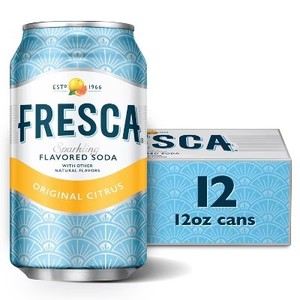 lot 12053 image: Fresca Original Citrus Soda - 12pk12 fl oz Cans