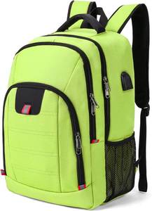 lot 12507 image: Della Gao Laptop Backpack for Men, Large Anti-Theft Business Travel Backpack with USB Charging Port, Water Resistant College School Computer Bag for MenWomen for 17 Inch Laptop and Notebook