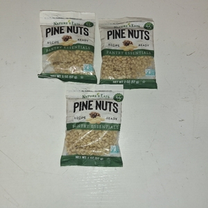 lot 12122 image: 3 PACKS Natures Eats Pine Nuts, 2oz