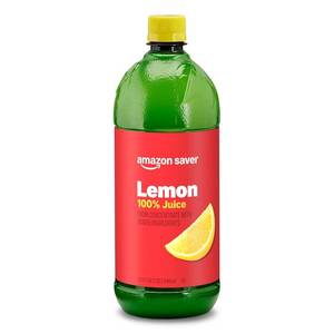 lot 12157 image: Amazon Saver, Lemon Juice, 100% Juice, 32 Fl Oz