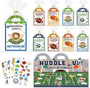 lot 12161 image: iRugosa hapfyer 24 Pack Reusable Sticker Book Valentines Day Gifts for Kids, Mini Valentines Stickers Goodie Bag Stuffers, Activities Sticker Books Travel Toys Toddler Classroom Gifts