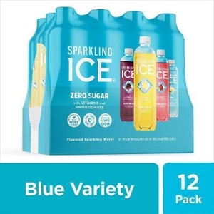 lot 12329 image: Sparkling Ice Blue Variety Pack - 12pk17 fl oz Bottles