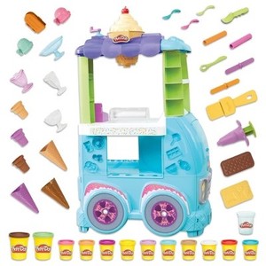 lot 13009 image: Play-Doh Kitchen Creations Ultimate Ice Cream Toy Truck Playset