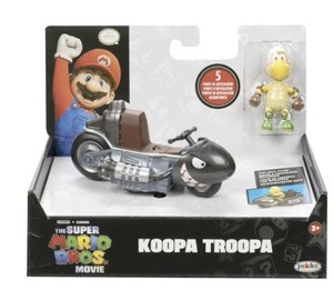 lot 13060 image: Super Mario Bros Movie Koopa Troopa Action Figure, 2.5
