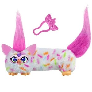 lot 13063 image: Furby DJ Furblets Berry-Cup-Cake Mini Electronic Plush Toy for Girls & Boys for Kids 6 and up