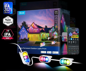 Govee Permanent Outdoor Lights Prism 200ft - Retail: $859