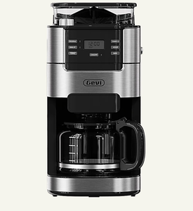 lot 15548 image: GEVI Programmable 10-Cup Grind & Brew Coffee Maker Machine with Built-in Grinder DCMB0 - Retail $139