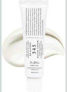lot 15605 image: Dr.Althea 345 Relief Cream  Daily Face Moisturizer for Soothing Recovery and Blemish Care with PDRN & Niacinamide  Korean Vegan Skin Care for All Skin Types, 1.69 Fl Oz (Ver.2 - Pack of 1) - Retail $27
