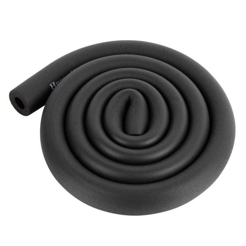 lot 55002 image: Pipe Insulation Foam Tube - Foam Pipe Insulation for Pipe Freeze Protection and Sharp Edge Protection 12 ID x 38 THK x 6FT - Retail $8