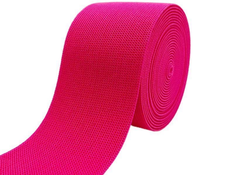 lot 55079 image: Rose Knit Elastic Band for Sewing 3 inch 5 Yards Double-Side Twill Woven Elastic Heavy Stretch Elastic Spool for Sewing Pants Waistband, Wigs, Skirts, Craft DIY Projects - Retail $10