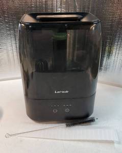 lot 44643 image: Top Fill Humidifiers for Bedroom, 4.0L Tank Cool Mist Humidifiers for Large Room, 40H Runtime, 28dB Quiet Ultrasonic Air Humidifier for Home, Plants with 9H Timer, Aroma Tray - Retail $31