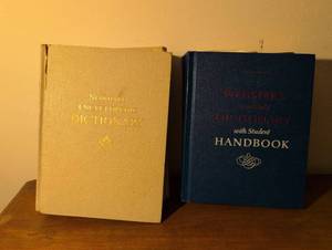 lot 105 image: Websters Dictionary Set with Student Handbook