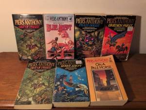 lot 111 image: Piers Anthony Apprentice Series Book Collection