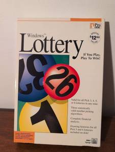 lot 129 image: Pro One Windows Lottery Software Program