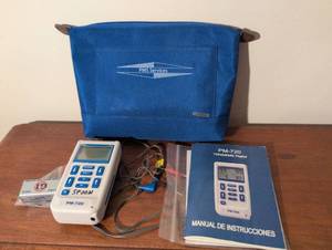 lot 130 image: PM-720 TENSEMS Digital Unit with Carrying Case