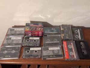 lot 132 image: Mixed Brand Audio Cassette Tape Lot