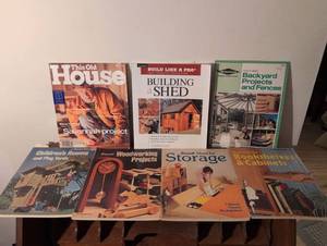 lot 144 image: DIY Home Improvement Book Collection