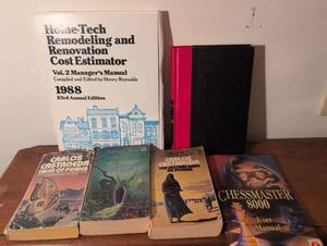 lot 152 image: 1980s Book Collection - Home Tech Manual & Carlos Castaneda Series