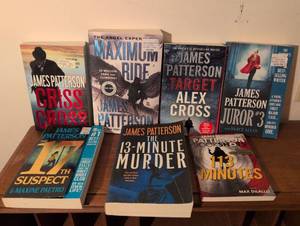 lot 162 image: James Patterson Book Collection - 6 Thriller Novels