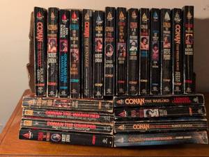 lot 102 image: Complete Tor Fantasy Conan Paperback Book Collection