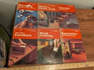 lot 204 image: Popular Science Skill Book Collection - DIY Home Improvement Set
