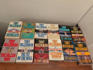 lot 206 image: Tony Hillerman Mystery Novel Collection